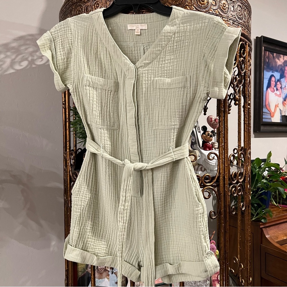 Chelsea & Violet Girls Short Romper